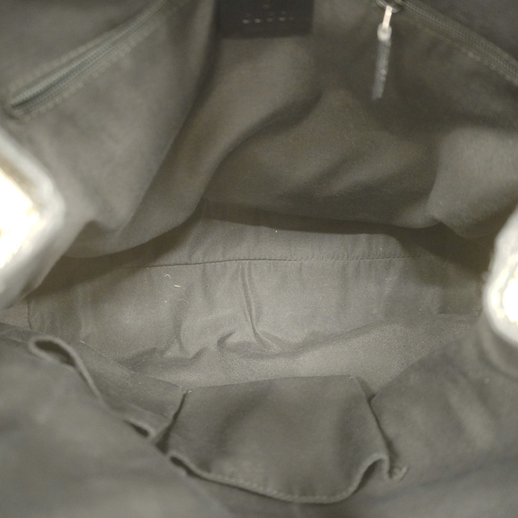 GUCCIAuth GG Canvas Tote Bag 203529 Women's Beige,Black - Picture 4 of 10